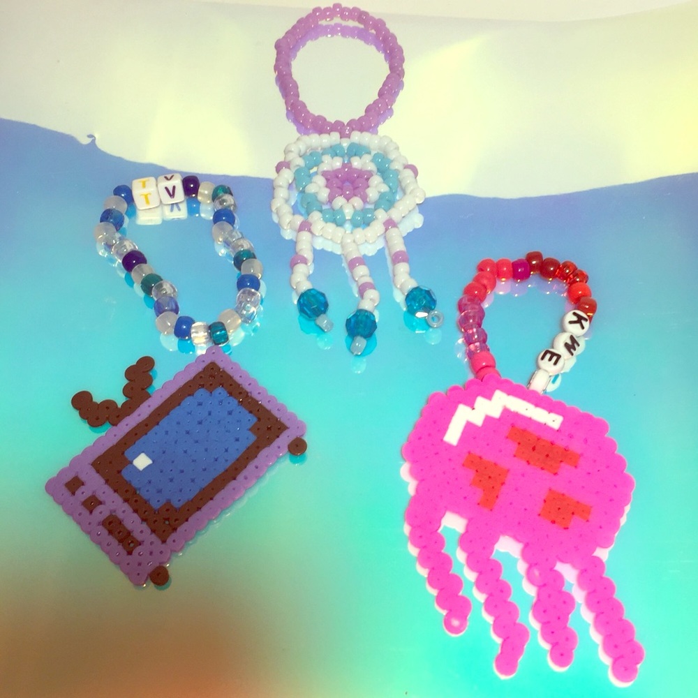 3-Pieces Rave Kandi Bracelets “Dream” Set